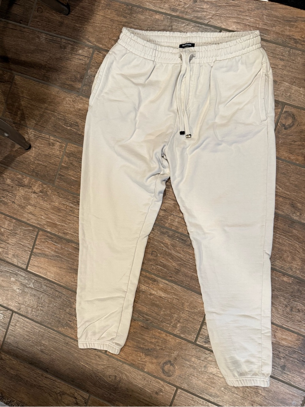 TALENTLESS MENS HEAVYWEIGHT SWEATPANTS BEIGE